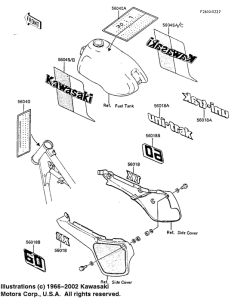 KX60 Наклейки