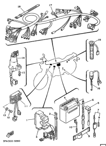 TZR125 Электрика 1
