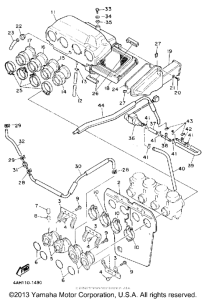 FJ1200AD Воздушный фильтр
