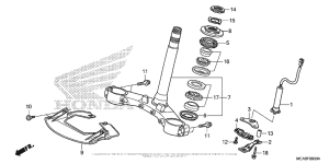 GL1800 Траверса нижняя