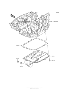 ZX1000 Маслянный поддон