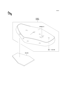 EJ650 Сиденье