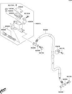  Главный тормозной цилиндр