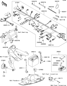 ZR750 Электрика