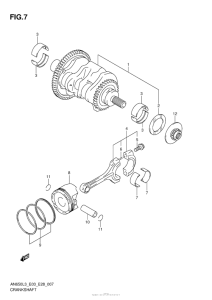 AN650 Коленвал