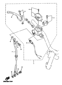 YN50R Главный тормозной цилиндр