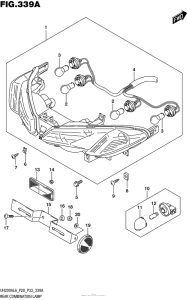 UH200 Rear Combination Lamp (Uh200Al6 P28)