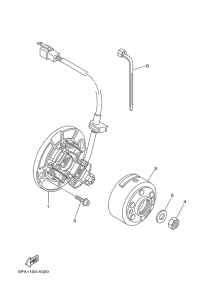 YZ85R Генератор