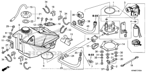  Топливный бак