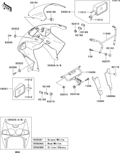 ZX750 Cowling(zx750-p4)