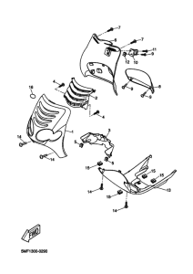 XN125 Щиток облицовочный