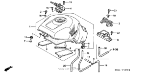 CBR900RE Fuel tank (1)
