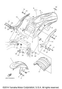 XV1700PCR-B Крыло