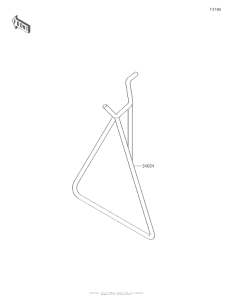 KX65 Подножка