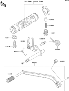 ZL600 Механизм переключения передач