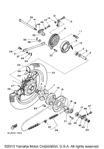 RT100M Переднее колесо