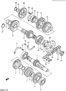 RM500 Трансмиссия