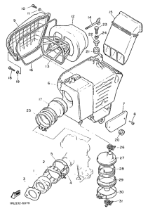 SR500 Впускная система