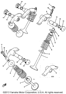 TX650 Клапана