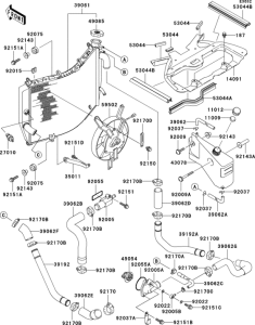 ZX900 Radiator(1 / 2)