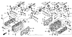 GL1500CT Головка цилиндров
