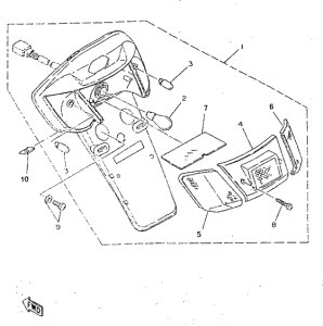 CY50R Grupo de luces traseras