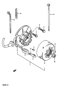 RM250 Зажигание
