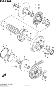 AN400 (ABS) Трансмиссия 1