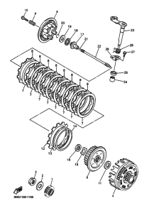 WR400F Бендикс