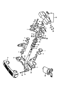 GS1000 Траверса нижняя