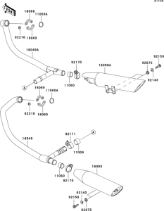EN500 Глушитель