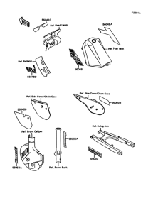 KMX125 Decals(ebony)(kmx125-b6)