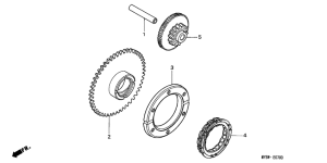  Муфта стартера