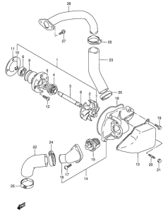 VS800 Водяная помпа