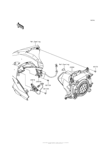 ZX1000 Headlight(S)(Xhf)