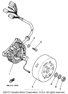 RZ350L Генератор
