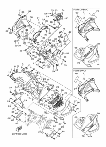 XT1200Z Cowling comp