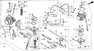 CMX450 Карбюратор