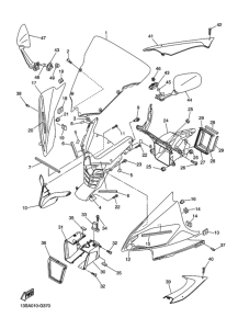YZF-R6R カウリング 1