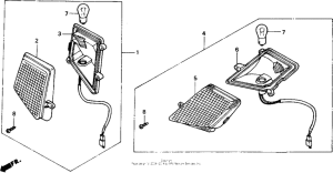 CH80 Сигналы поворота передние