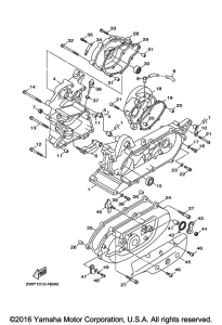 XC50G Картер двигателя