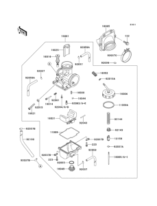 KX125 Carburetor(1 / 2)