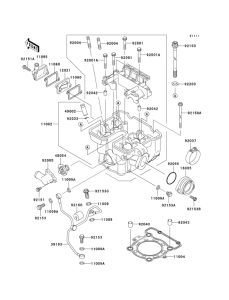  Головка цилиндров