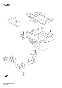 VZR1800 Brush holder