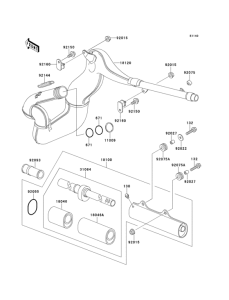 KX500 Глушитель