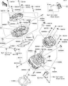 VN1600 Головка цилиндров