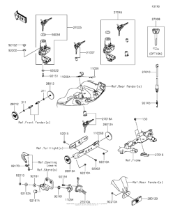 KLZ1000 Замок зажигания