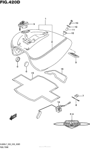 VL800T Fuel Tank (Vl800Tl7 E03)