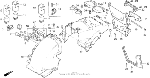 GL1500SE Задний бампер