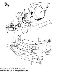  Air cleaner / mufflers